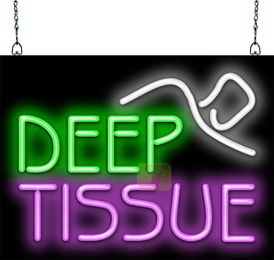 Deep Tissue Neon SIgn