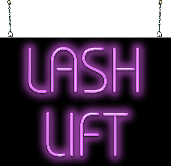 Lash Lift Neon Sign