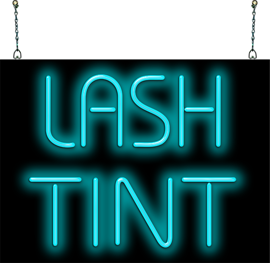 Lash Tint Neon Sign