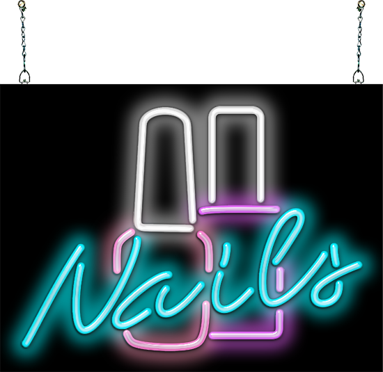 Nails Neon Sign