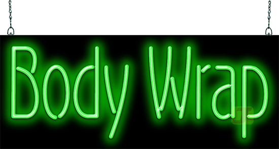 Body Wrap Neon Sign