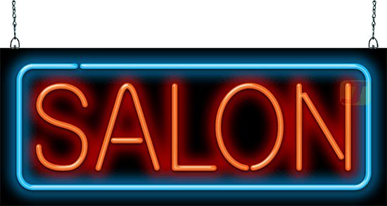 Salon Neon Sign