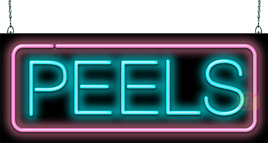 Peels Neon Sign