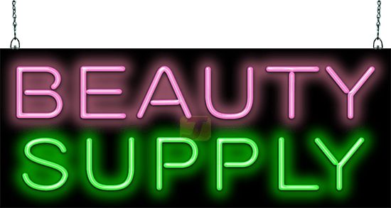 Beauty Supply Neon Sign