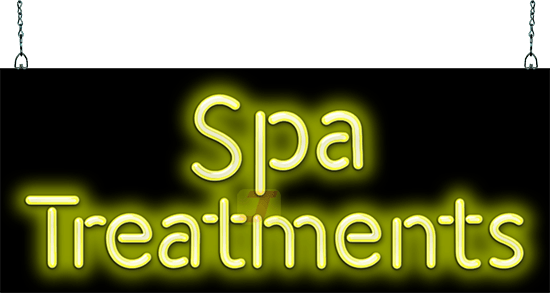 Spa Treatments Neon Sign