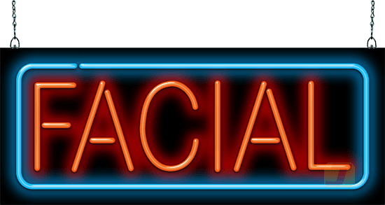 Facial Neon Sign