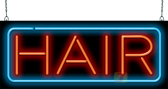 Hair Neon Sign