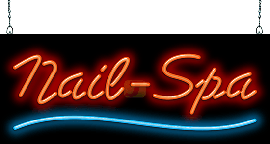 Nail Spa Neon Sign