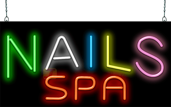 Nails Spa Neon Sign