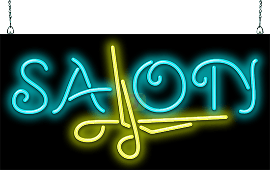 Salon Neon Sign