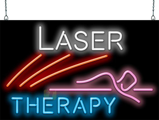 Laser Therapy Neon Sign