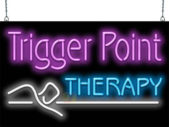 Trigger Point Therapy Neon Sign