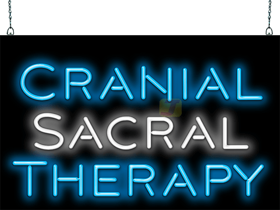 Cranial Sacral Therapy Neon Sign