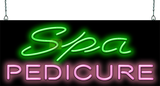 Spa Pedicure Neon Sign