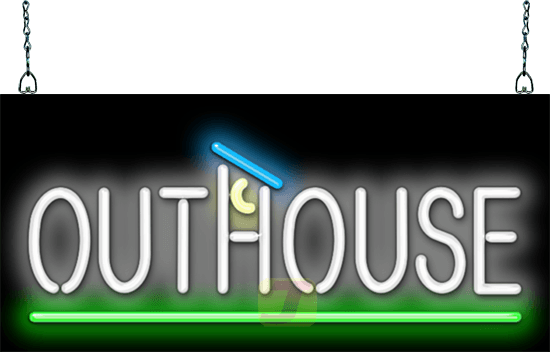 Outhouse Neon Sign