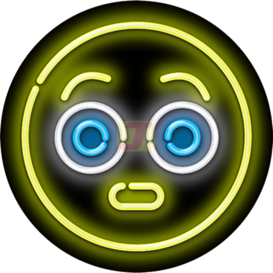 surprised face emoji
