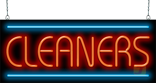 Cleaners Neon Sign