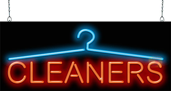 Cleaners Neon Sign