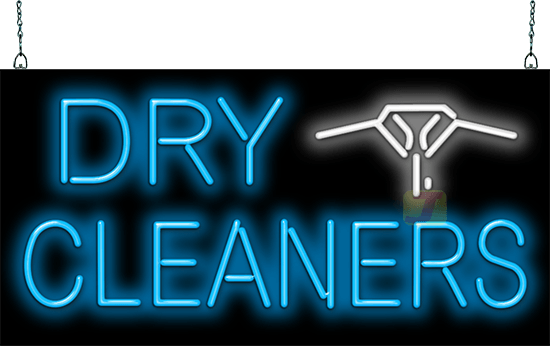 Dry Cleaners Neon Sign