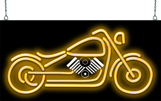 Motorcycle Neon Sign