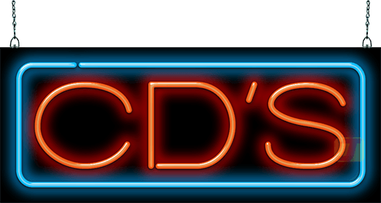 CD'S Neon Sign