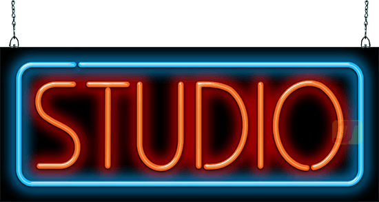 Studio Neon Sign