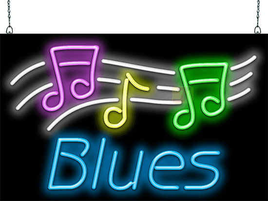 Blues Neon Sign