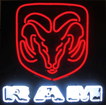 Ram Neon Sign