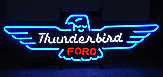 Ford Thunderbird Neon Sign