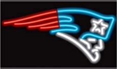 New England Patriots Neon Sign