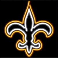 New Orleans Saints Neon Sign