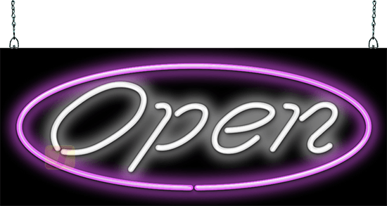 Open Neon Sign