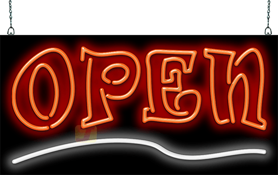 Homestyle Open Neon Sign