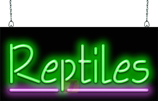 Reptiles Neon Sign