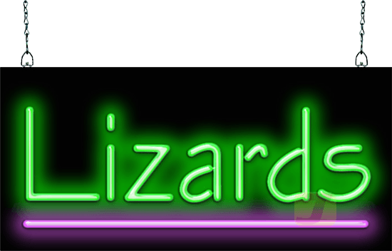 Lizards Neon Sign