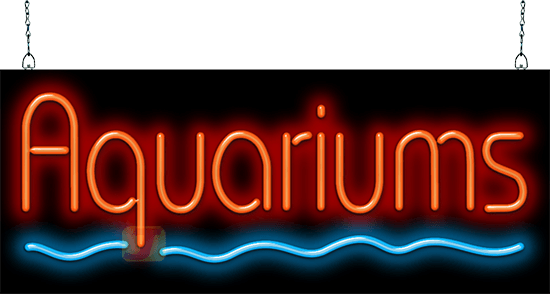 Aquariums Neon Sign