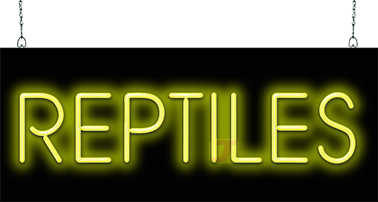 Reptiles Neon Sign