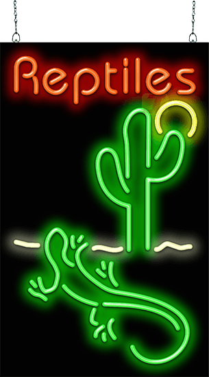 Reptiles Neon Sign