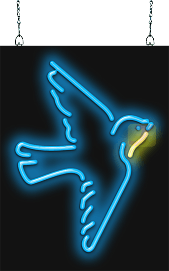 Bluebird Neon Sign