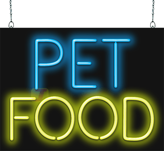 Pet Food Neon Sign