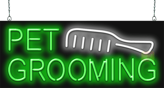 Pet Grooming Neon Sign