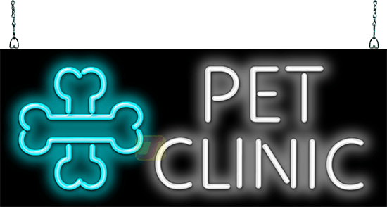 Pet Clinic Neon Sign