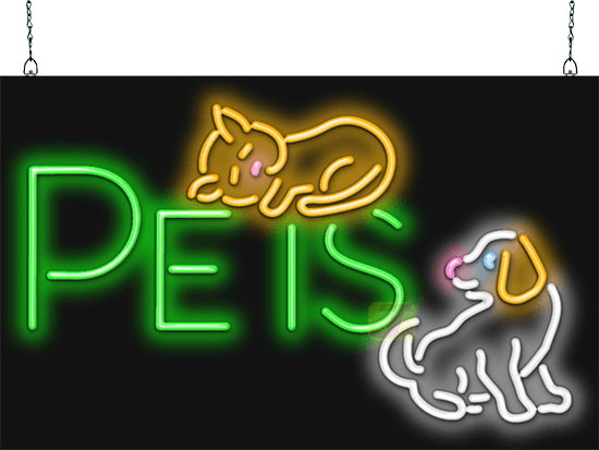 Pets Neon Sign