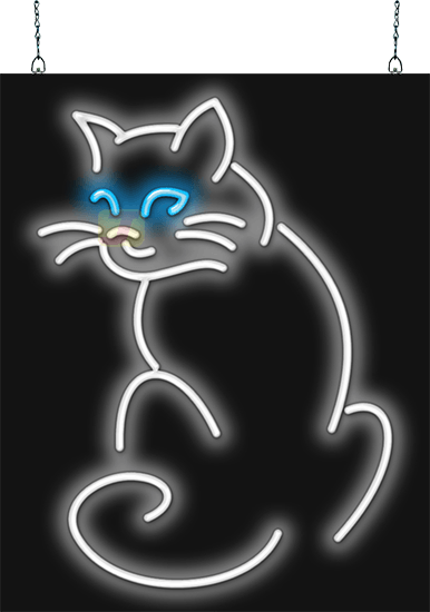 Cat Neon Sign | PG-50-01 | Jantec Neon