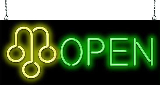 Pawn Open with Lombard Neon Sign