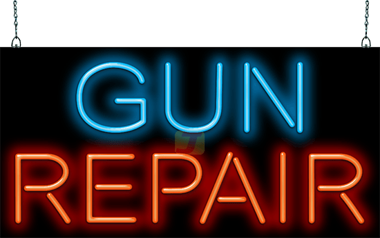 Gun Repair Neon Sign