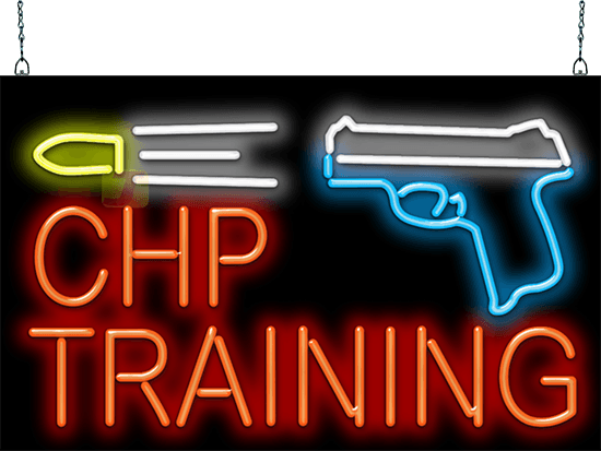 CHP Training Neon Sign