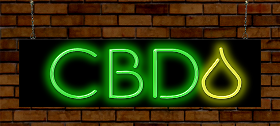 CBD Neon Sign