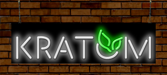 Kratom Neon Sign