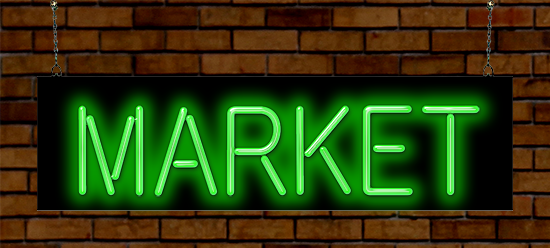 Market Neon Sign